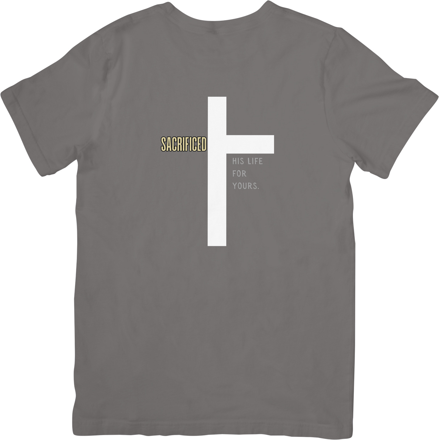 Sacrificed Comfort Colors Custom Tee