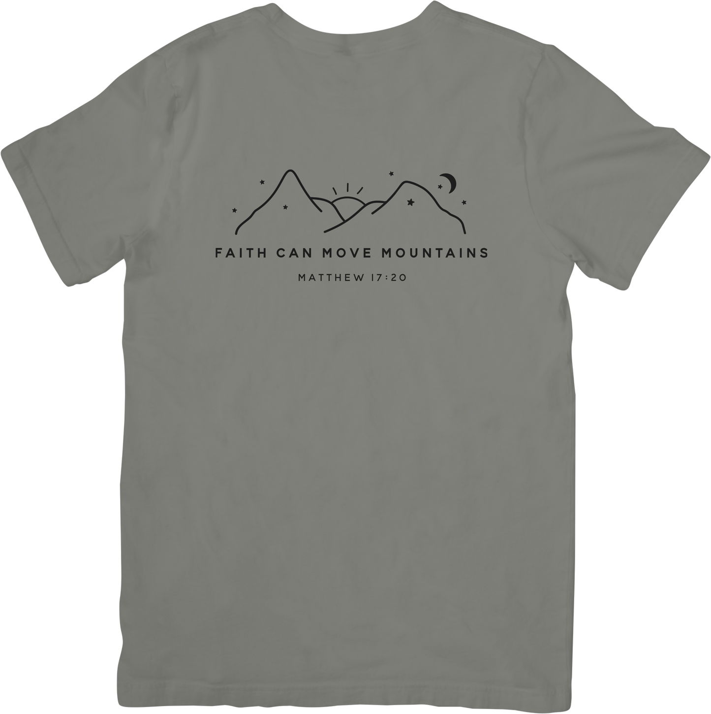 Faith Can Move Mountains Tee/Crew