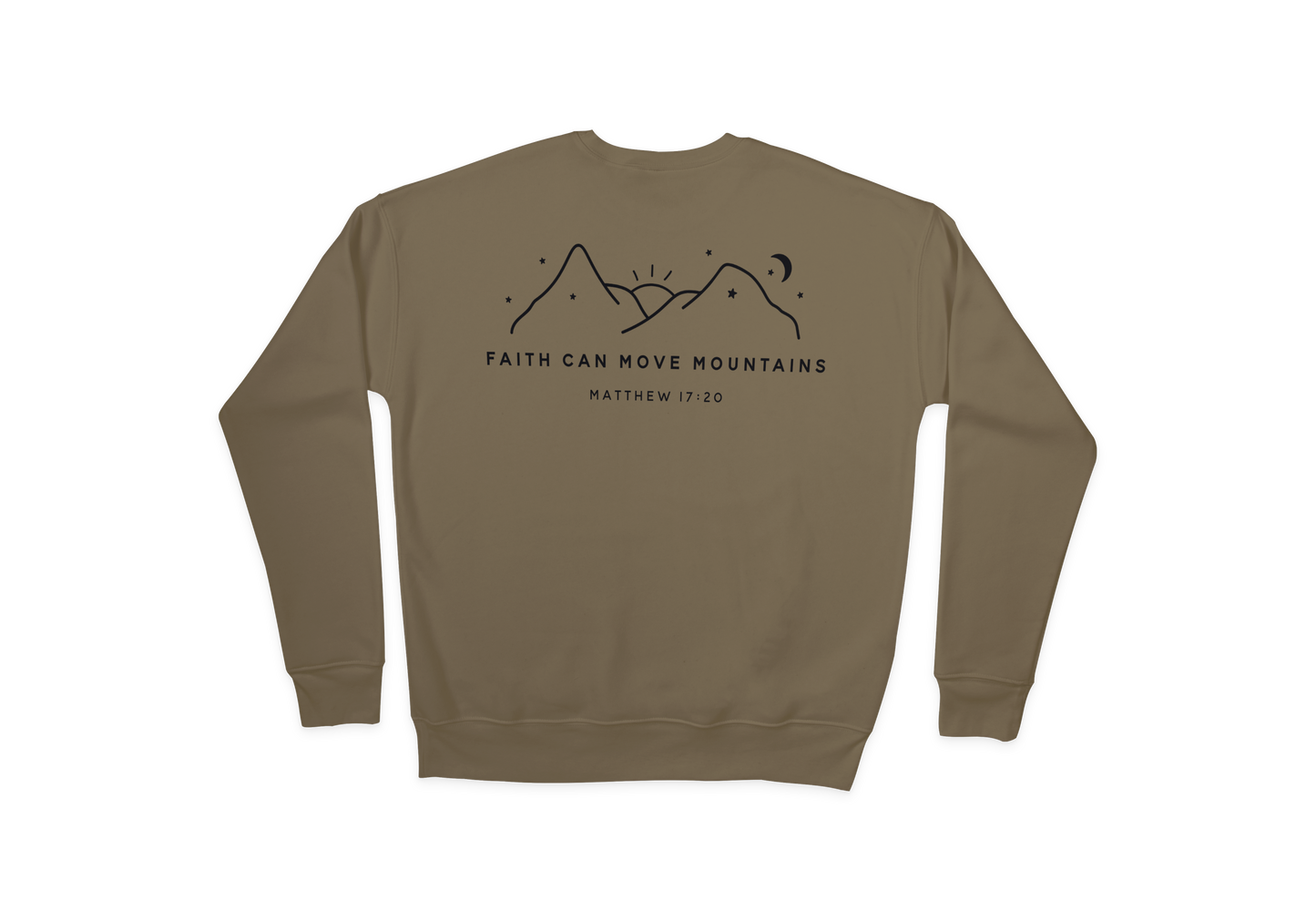 Faith Can Move Mountains Tee/Crew