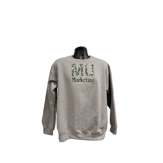 MU Major Embroidered Crewneck