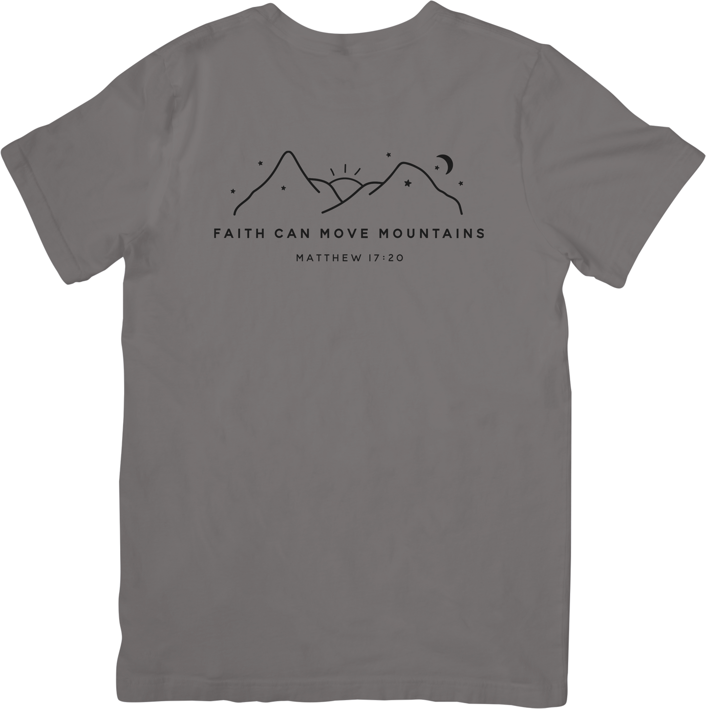 Faith Can Move Mountains Tee