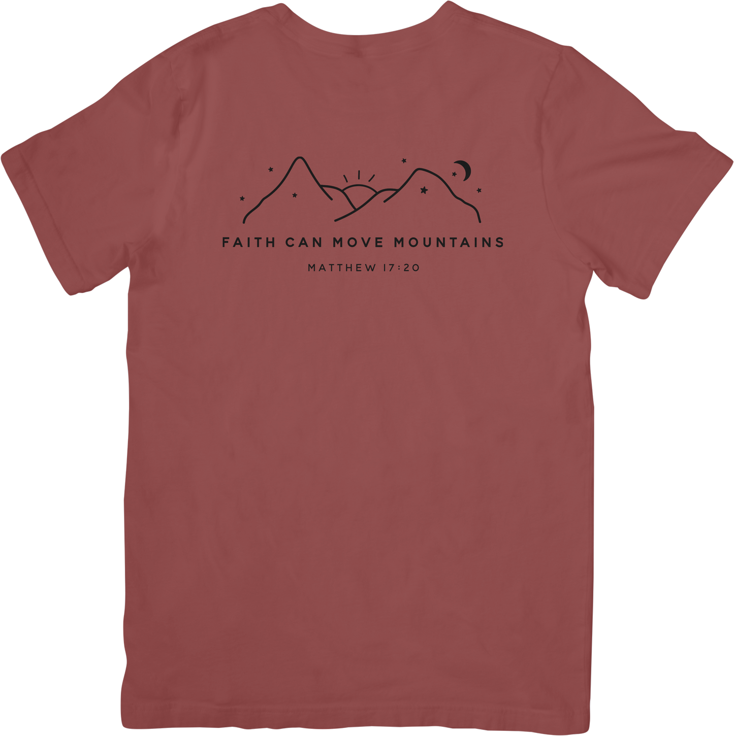 Faith Can Move Mountains Tee
