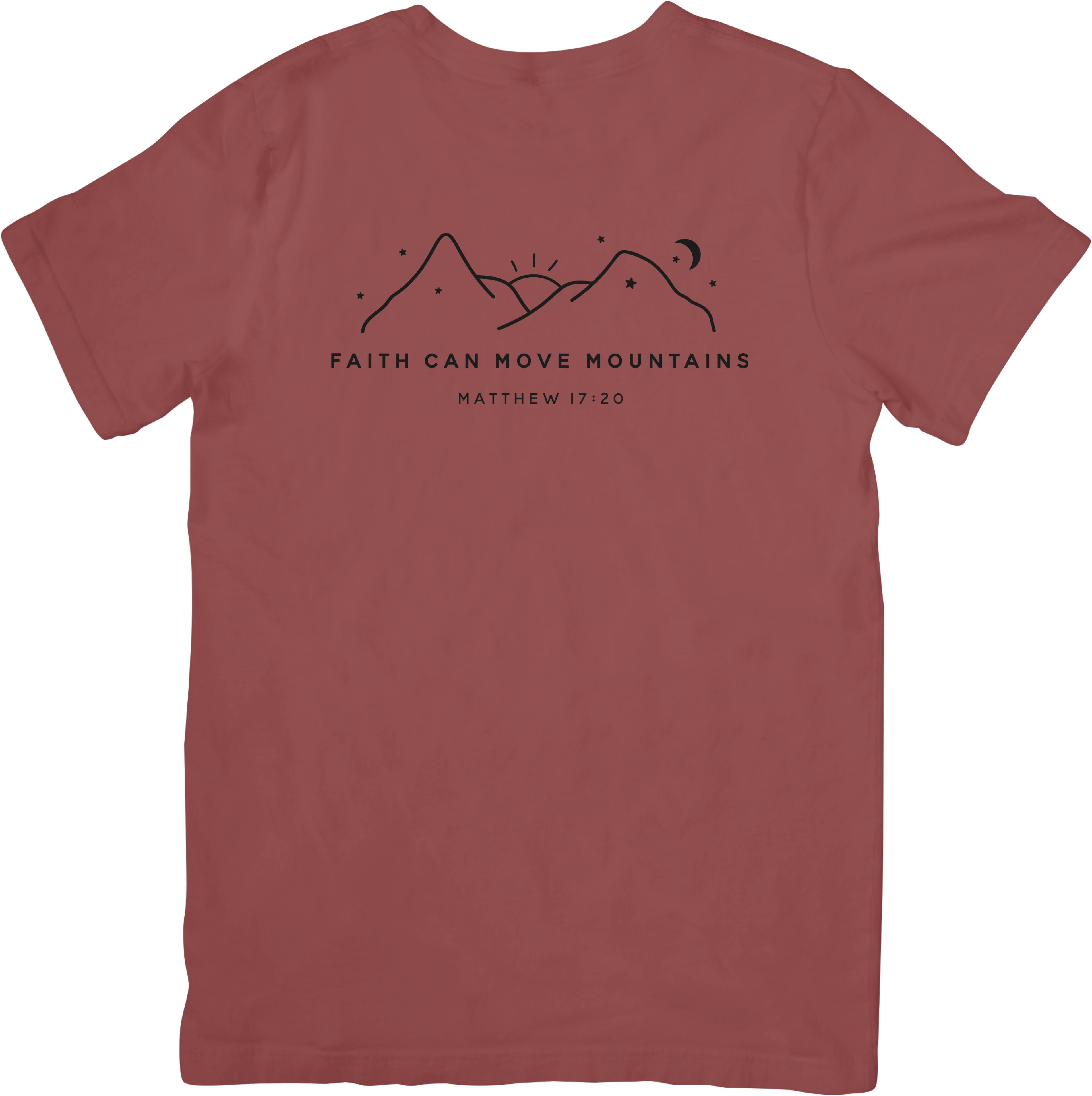 Faith Can Move Mountains Tee
