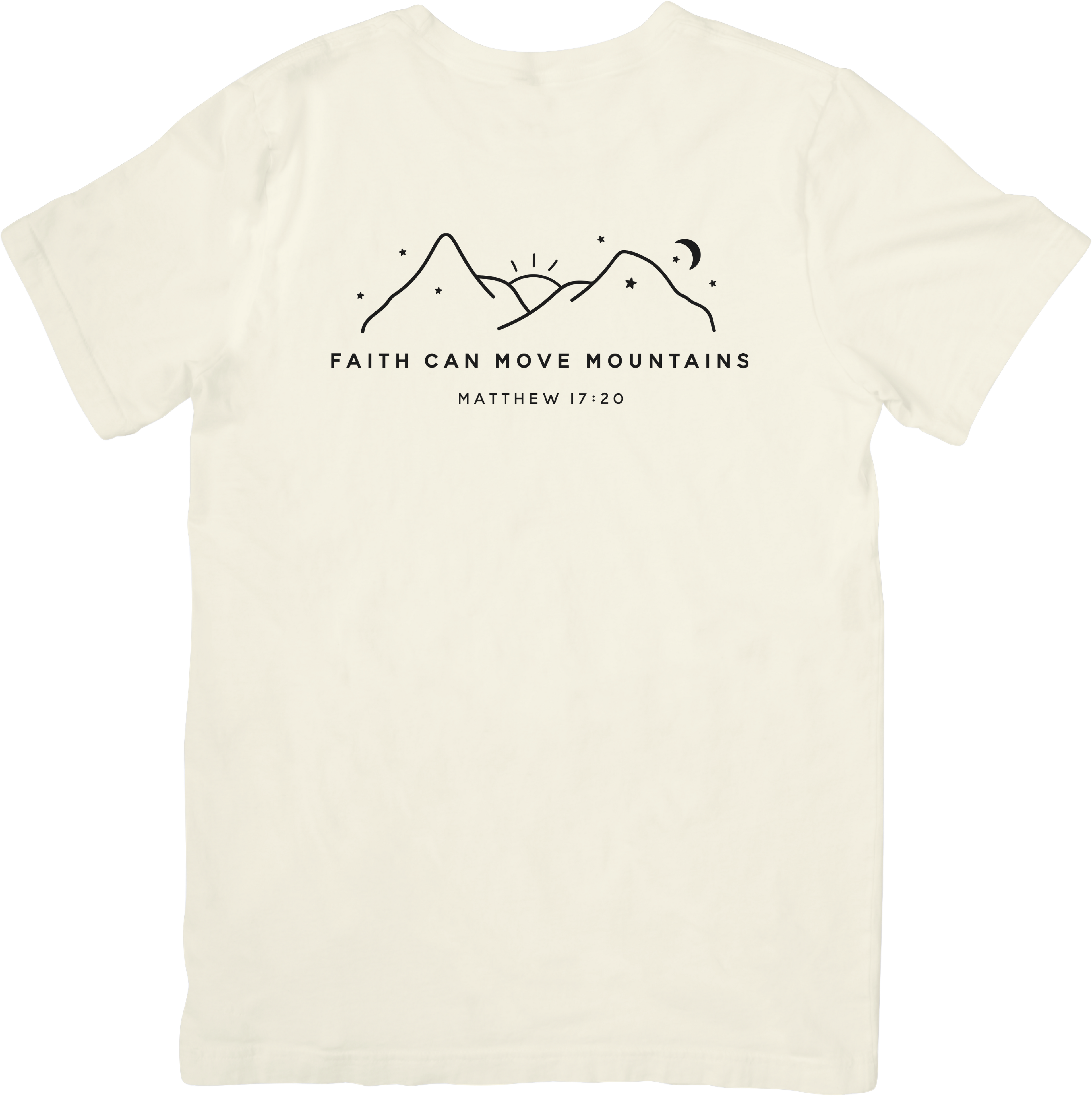 Faith Can Move Mountains Tee