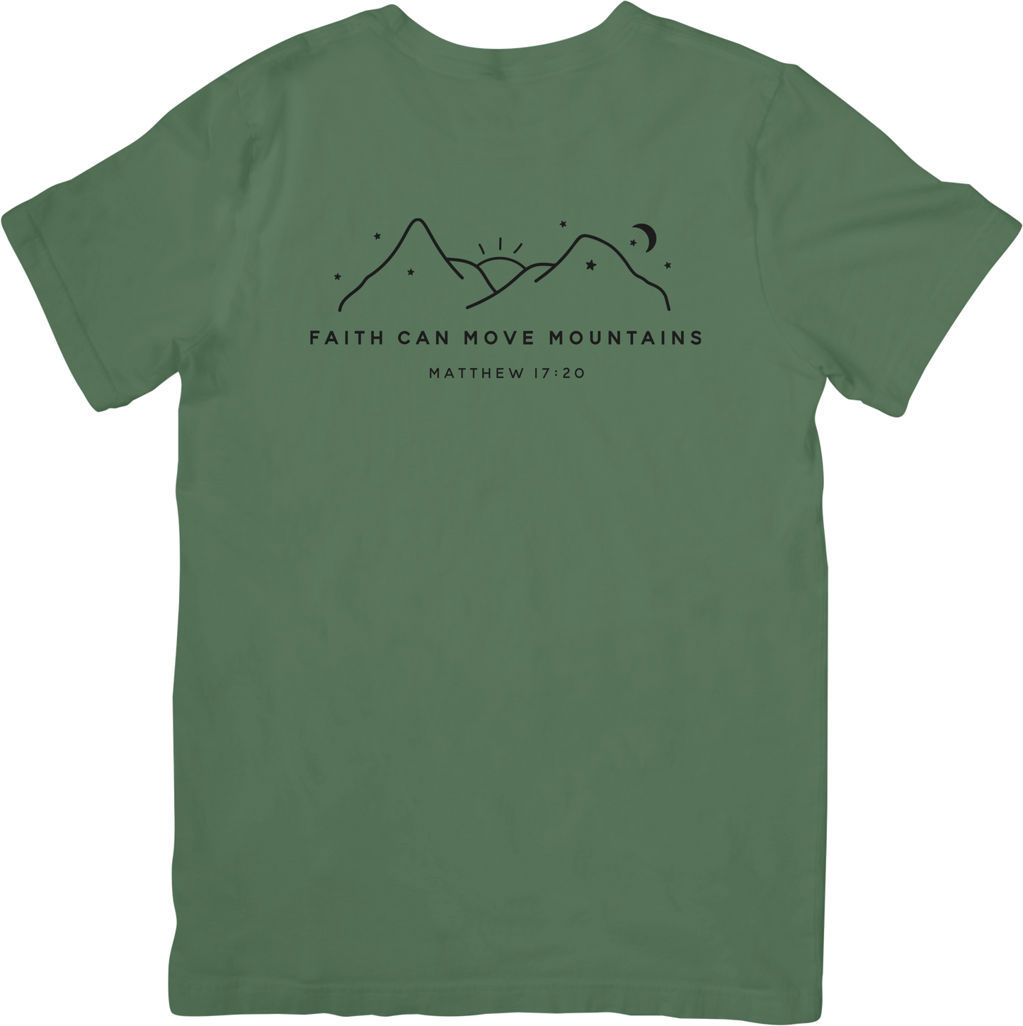Faith Can Move Mountains Tee