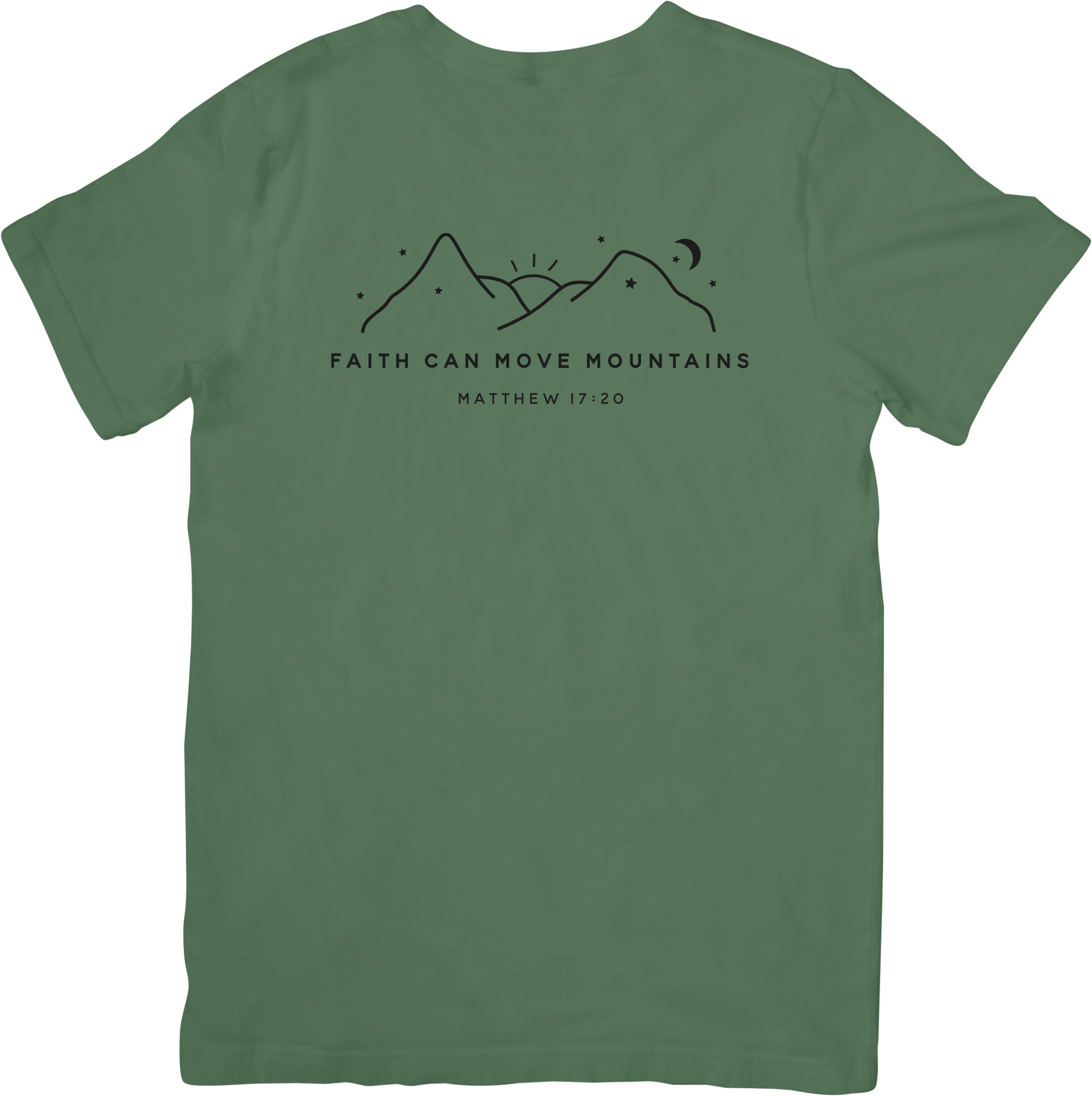 Faith Can Move Mountains Tee