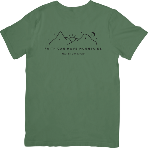Faith Can Move Mountains Tee