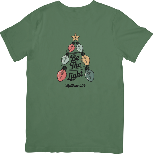 Be The Light Christmas Tee