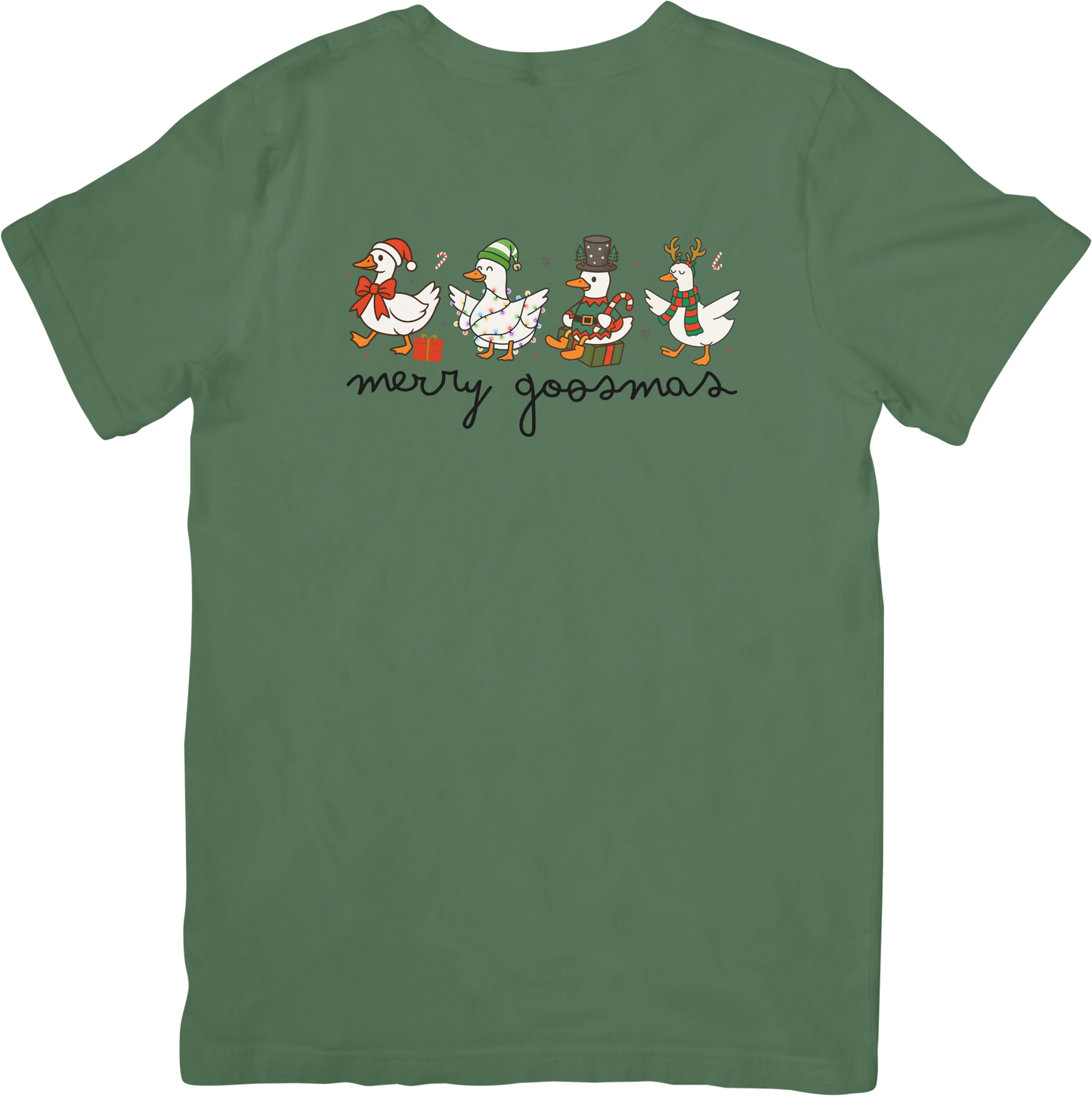 Merry Goosmas Christmas Tee