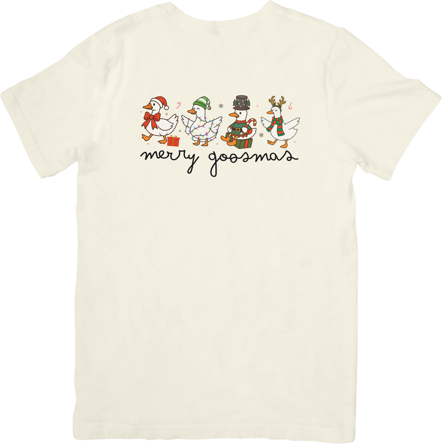 Merry Goosmas Christmas Tee