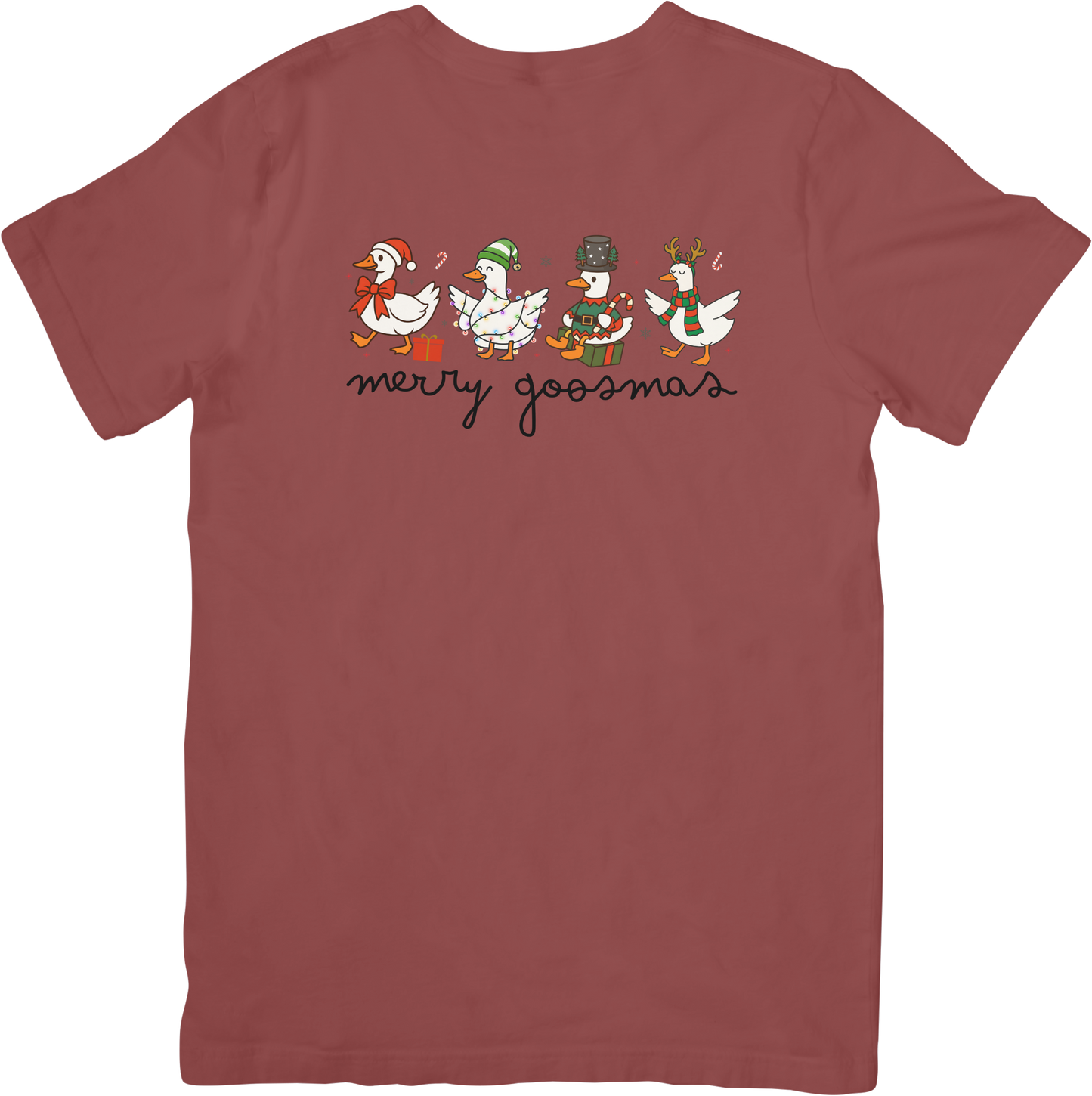 Merry Goosmas Christmas Tee