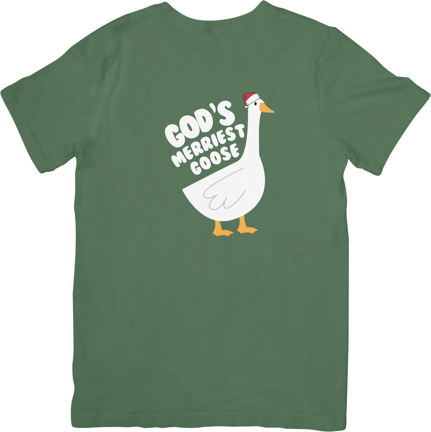God's Merriest Goose Christmas Tee