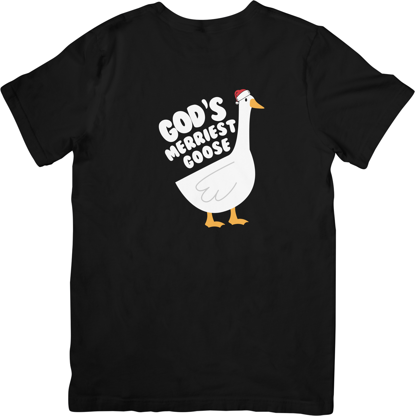 God's Merriest Goose Christmas Tee