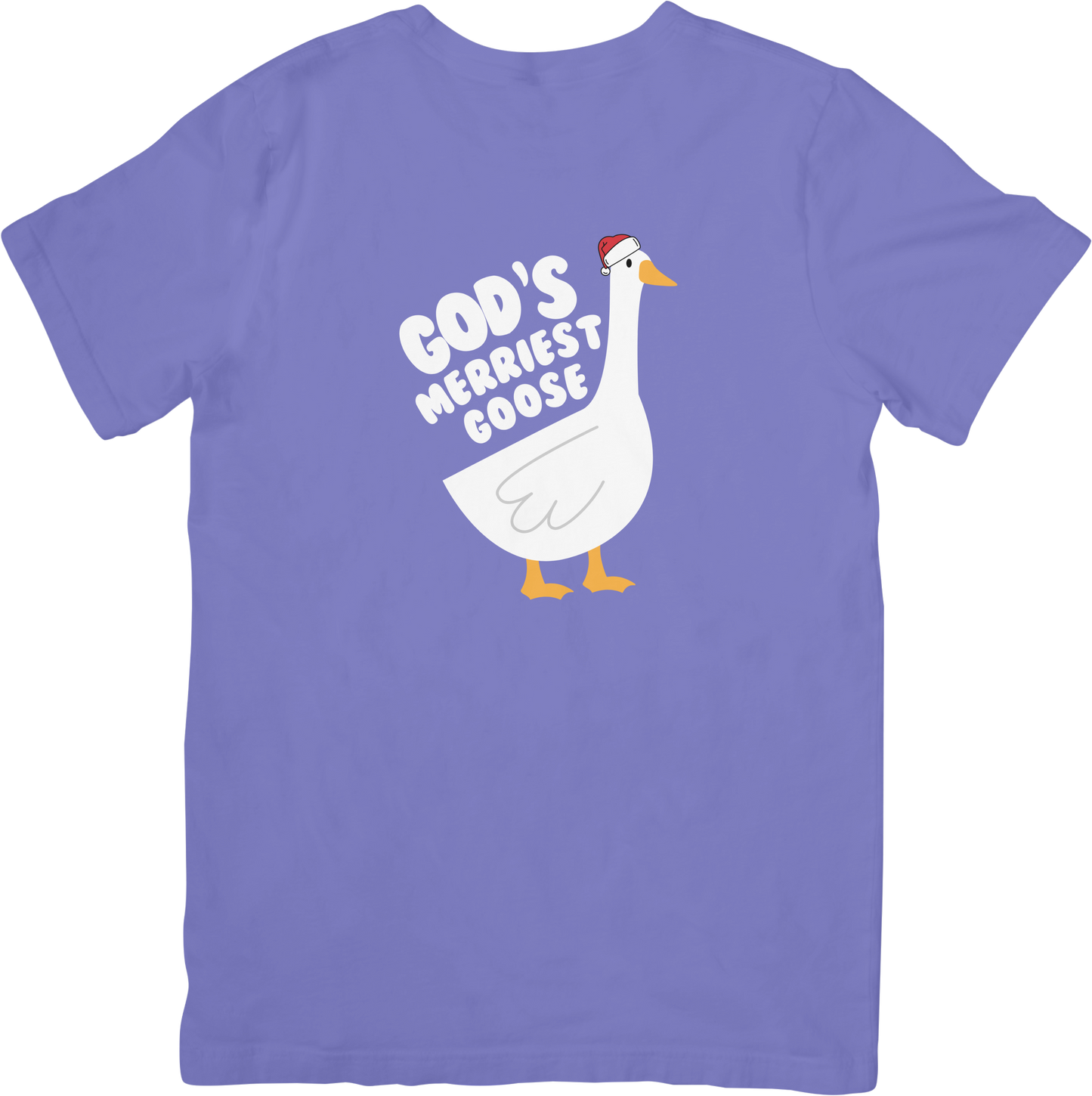 God's Merriest Goose Christmas Tee