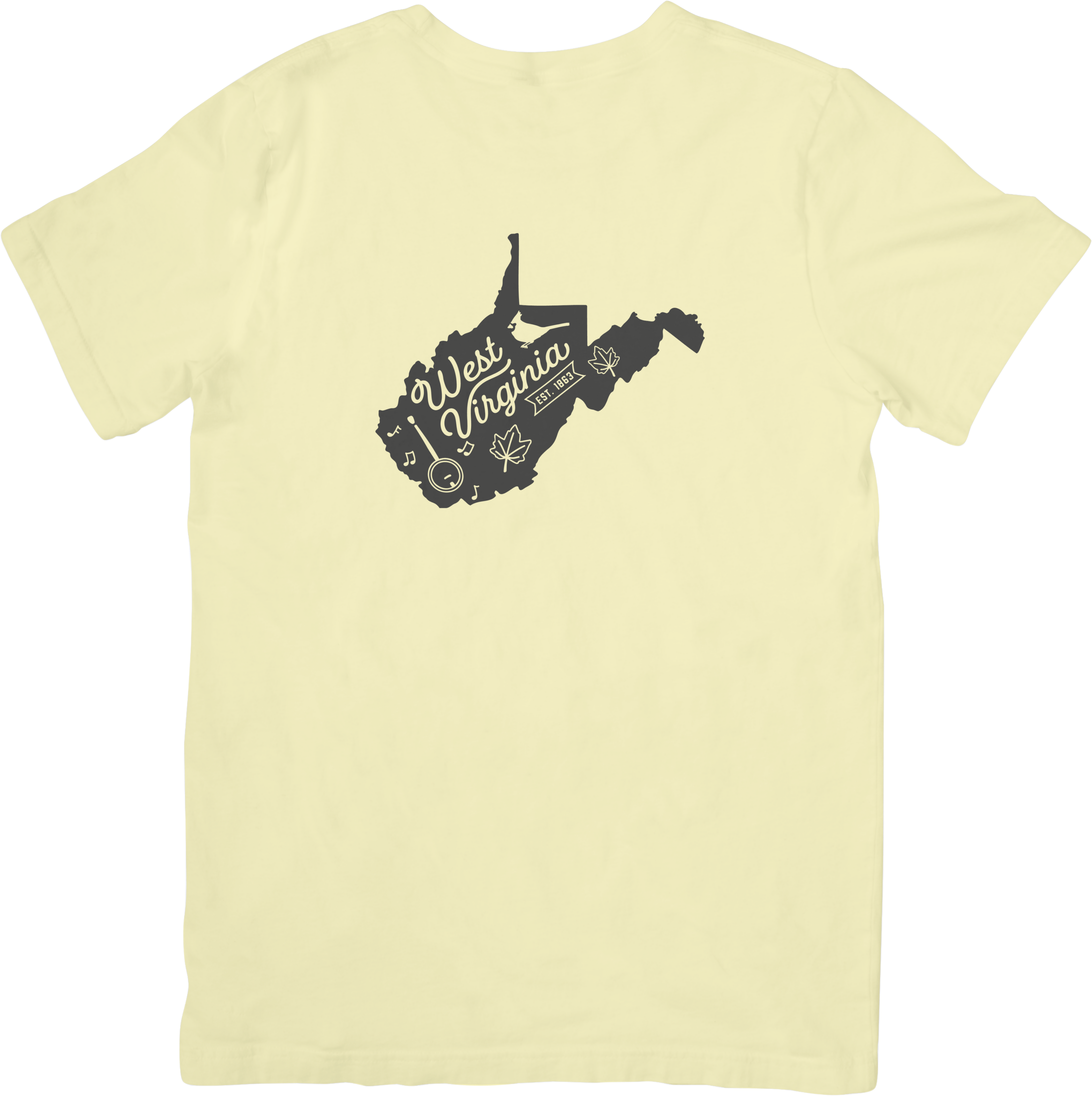 West Virginia State Tee