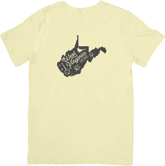 West Virginia State Tee