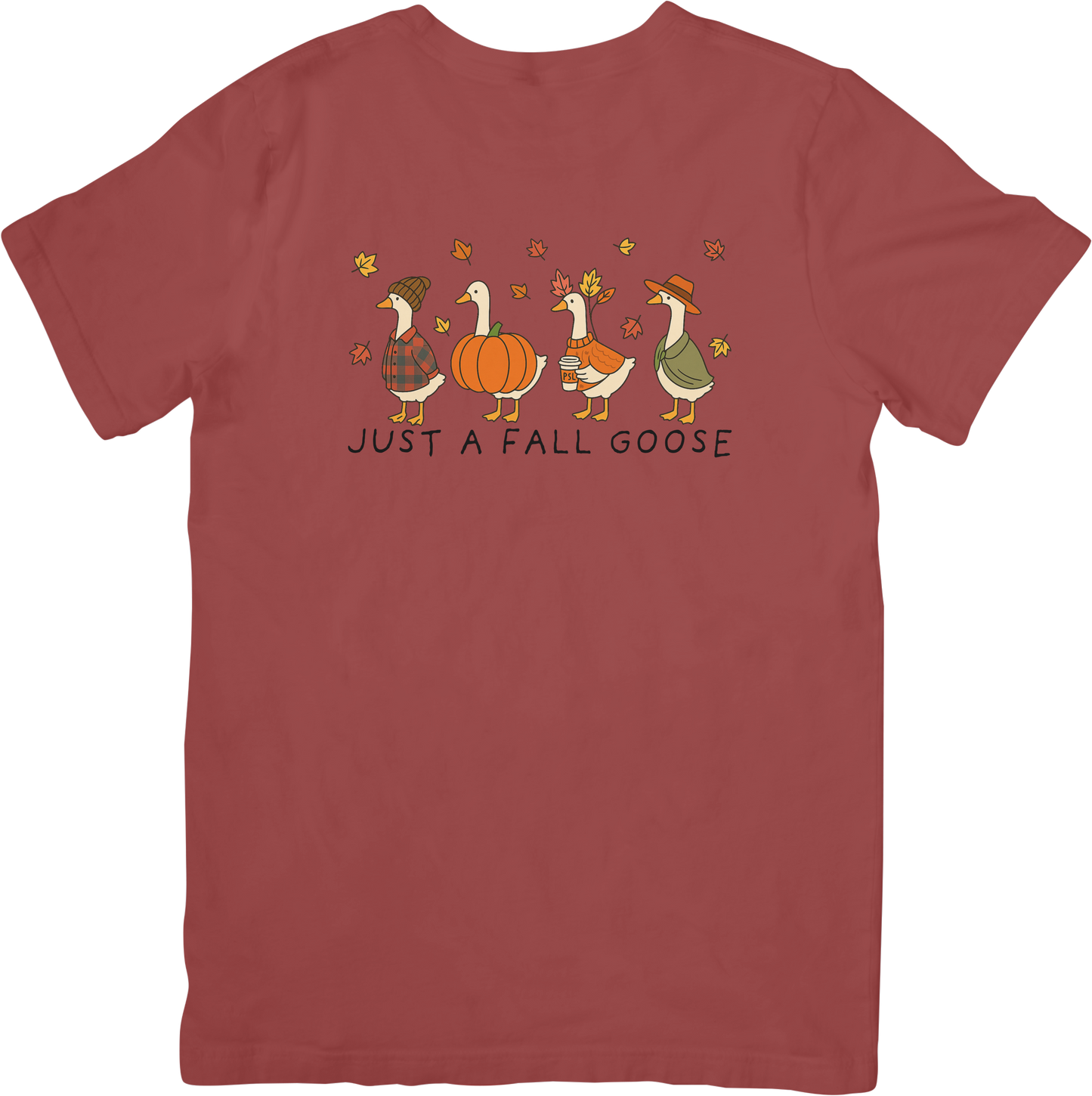 Just a Fall Goose Tee
