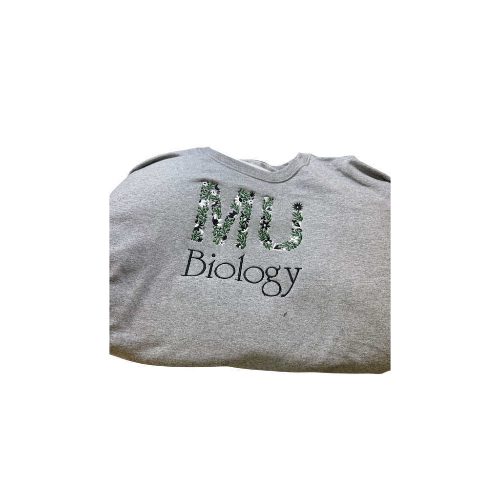 MU Major Embroidered Crewneck