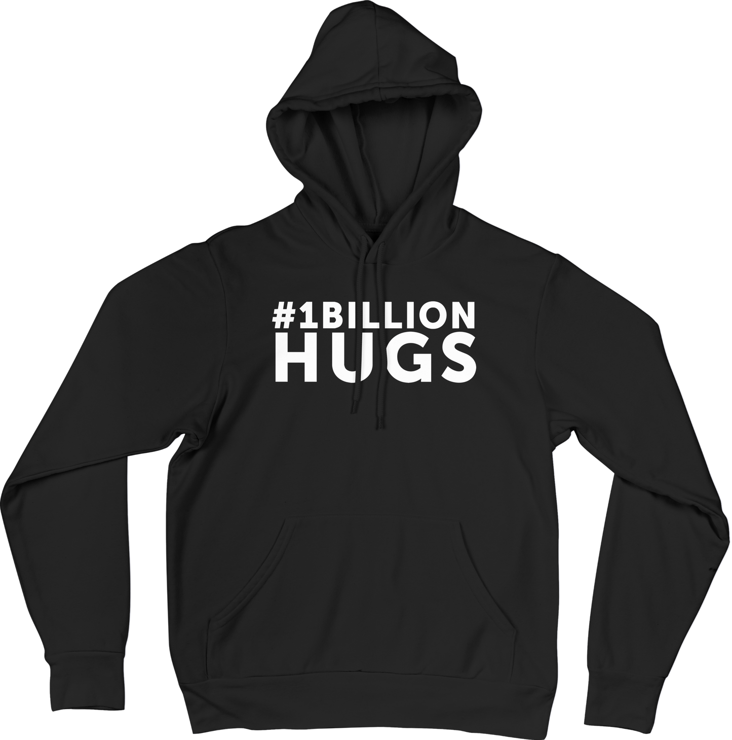1 Billion Hugs Hoodie - Charcoal
