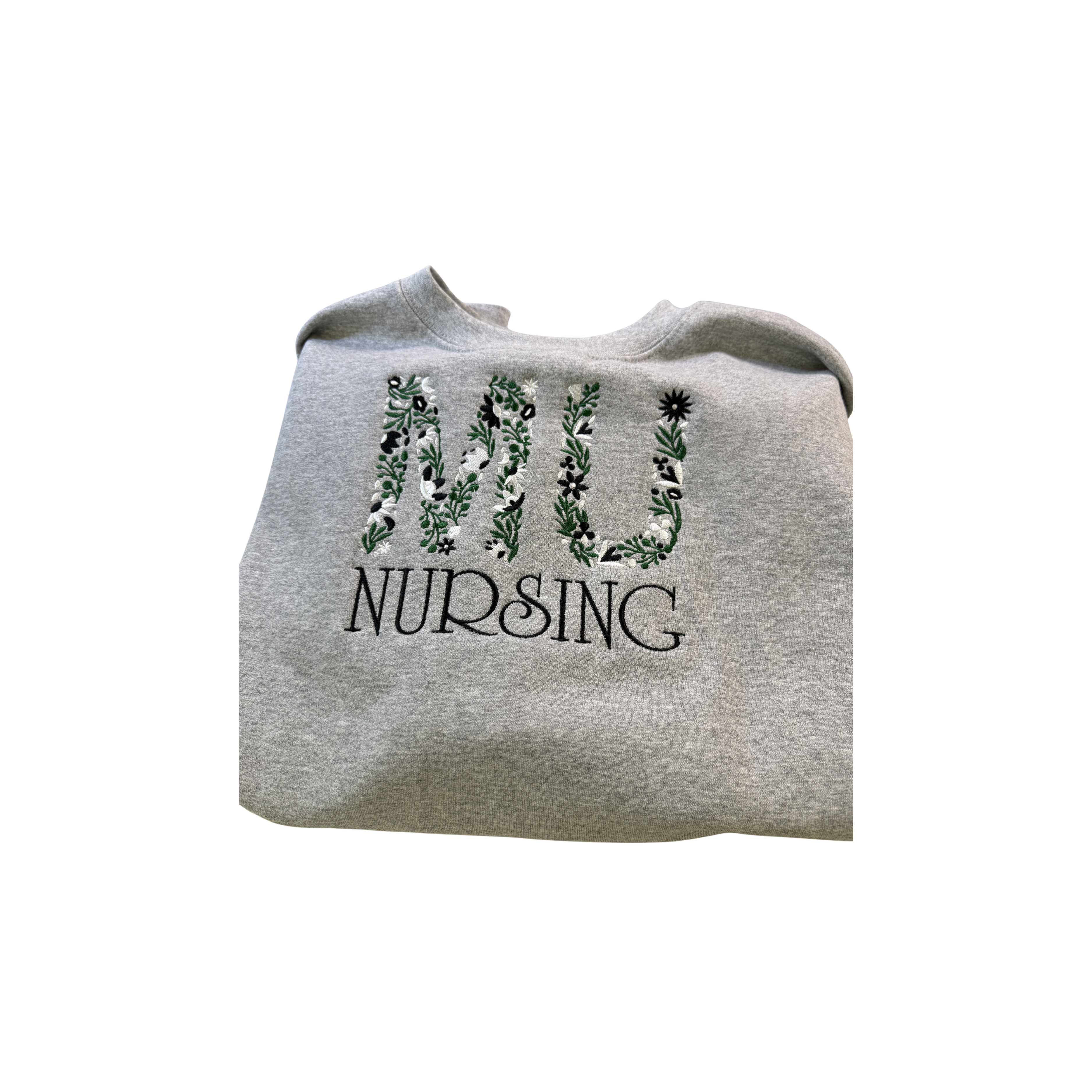 MU Major Embroidered Crewneck