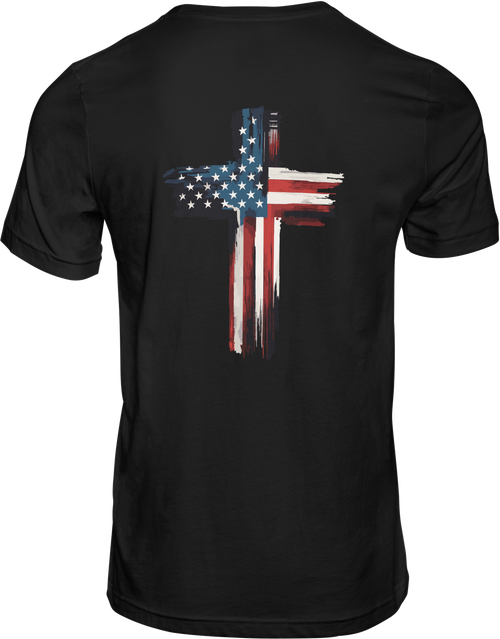 America Cross Tee