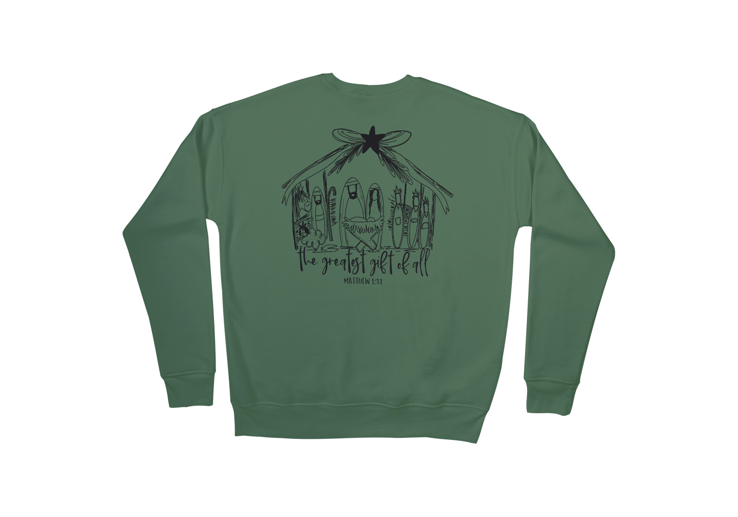 The Greatest Gift of All Nativity Christmas Crew