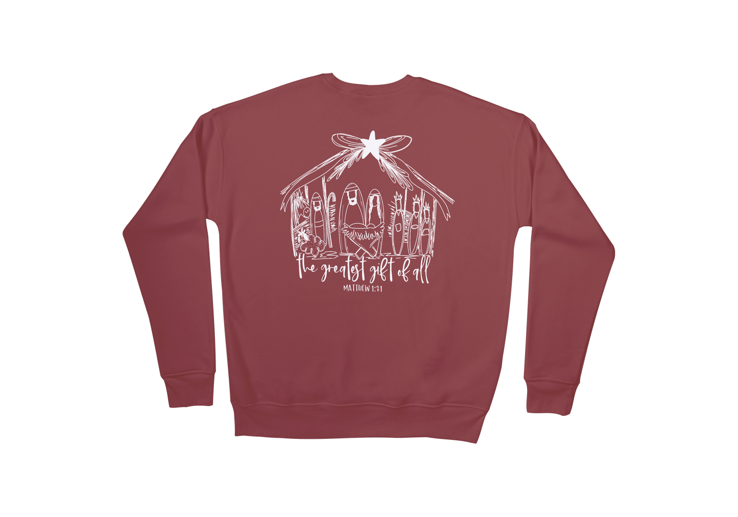 The Greatest Gift of All Nativity Christmas Crew