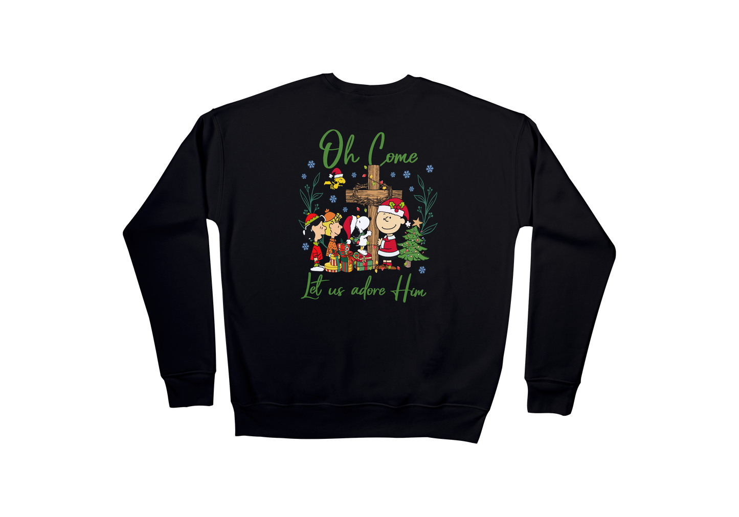 Oh Come Let Us Adore Him Christmas Crew