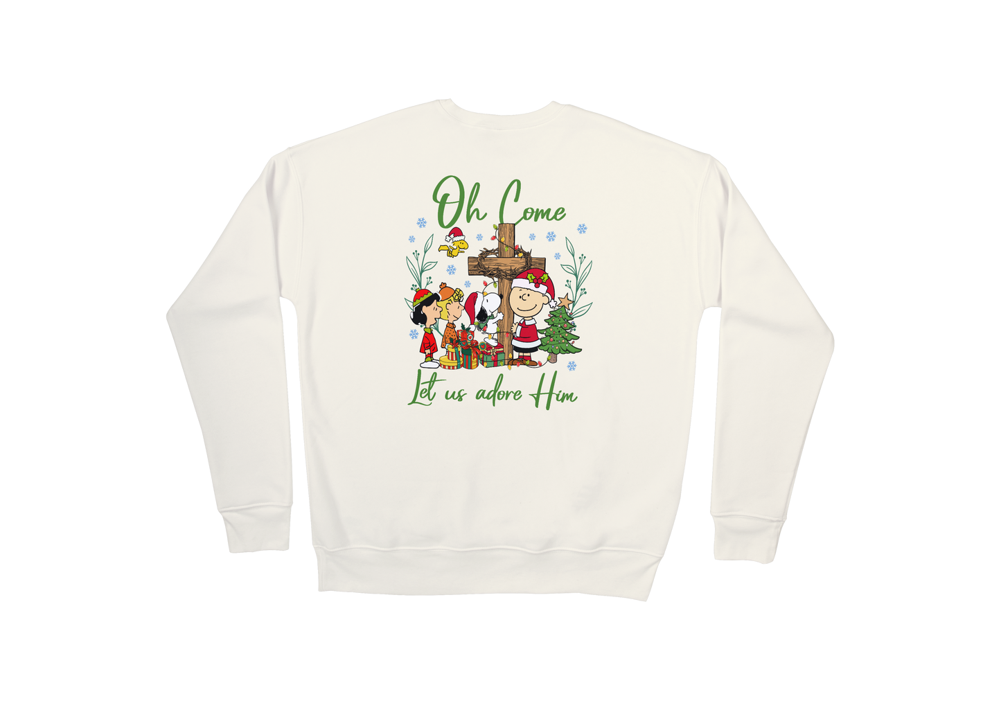 Oh Come Let Us Adore Him Christmas Crew
