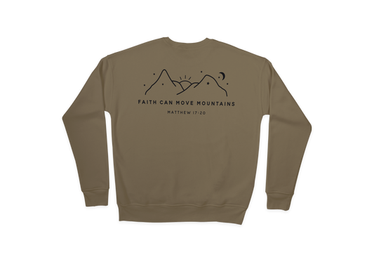 Faith Can Move Mountains Tee/Crew