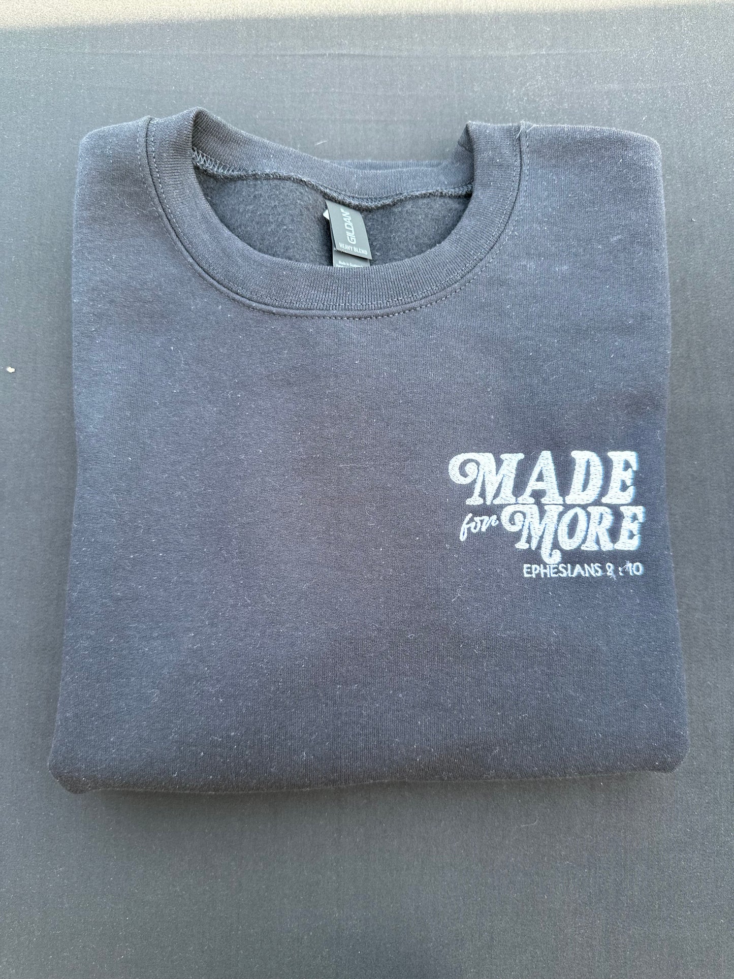 Made for More Embroidered Sweatshirt