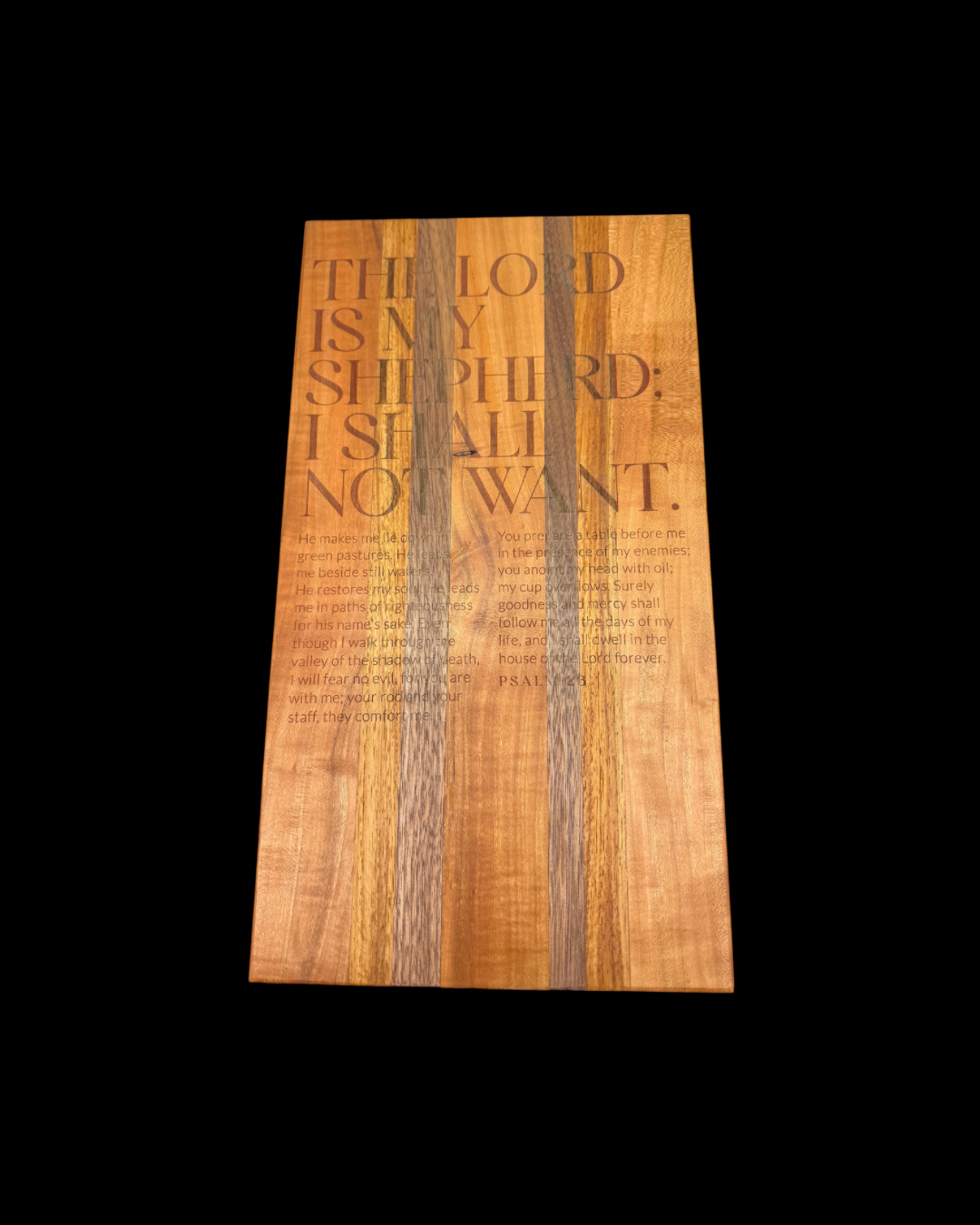Laser Engraved Cutting Boards