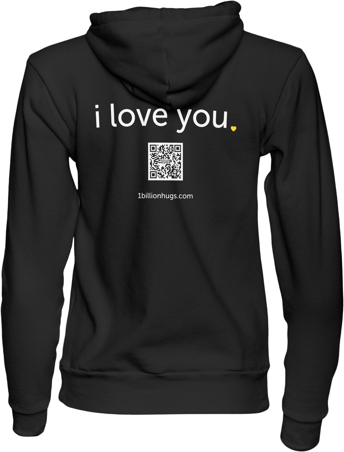 1 Billion Hugs Hoodie - Charcoal