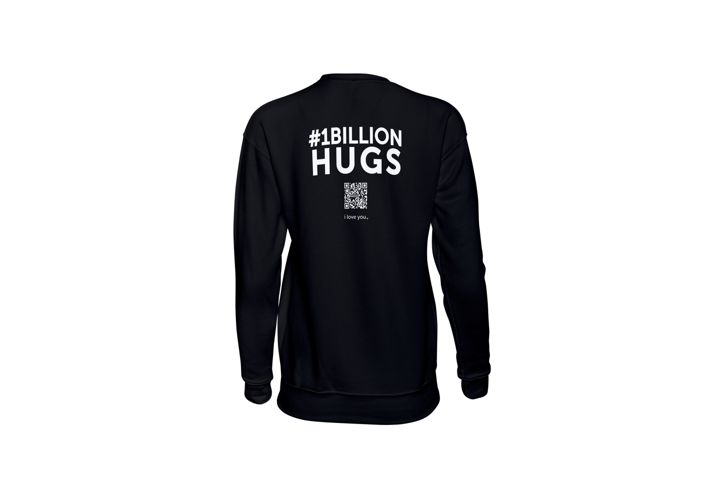 Free Hugs Long Sleeve Tee - Charcoal